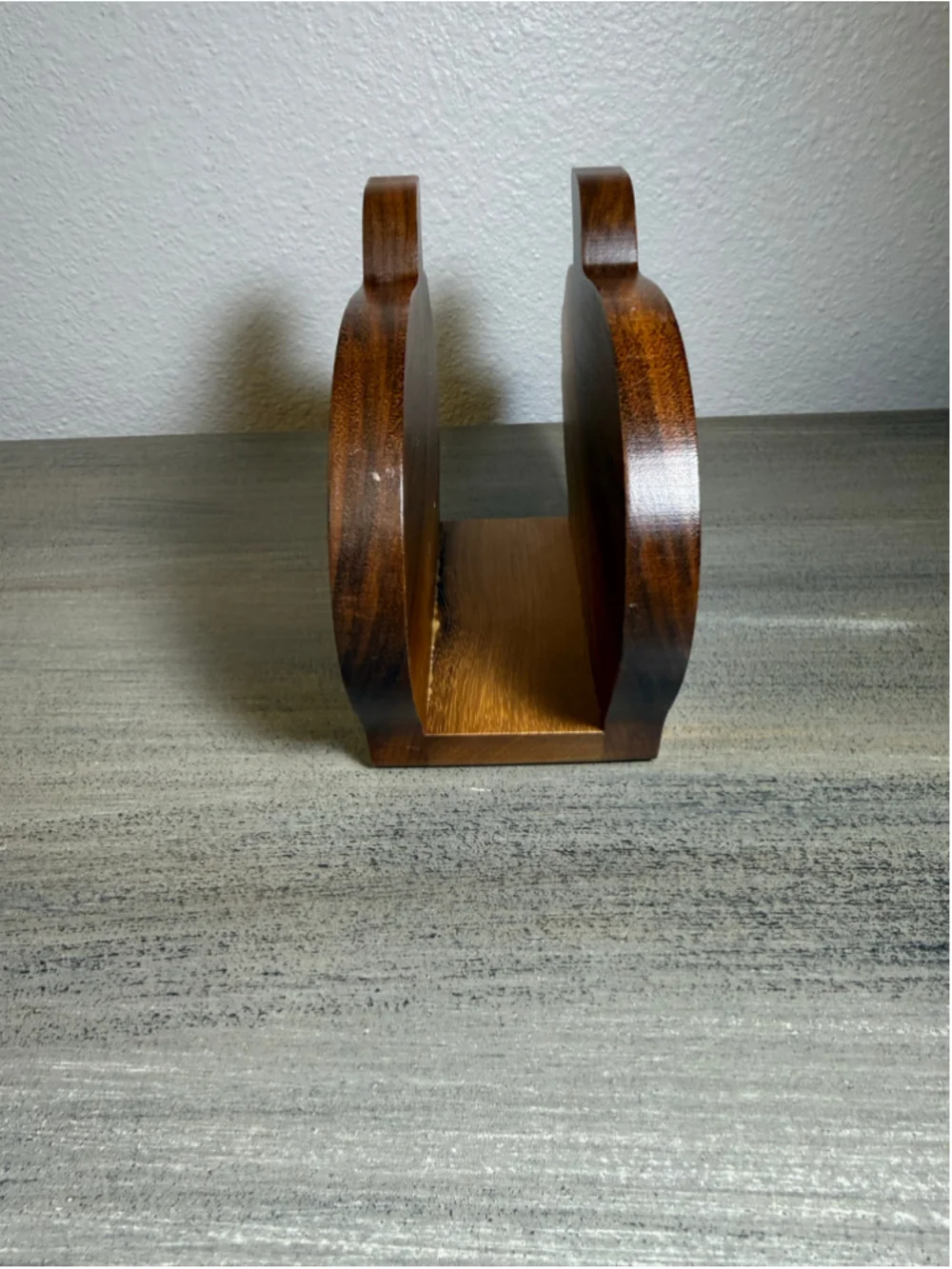 VTG House of Myrtlewood Wooden Pig Napkin Holder